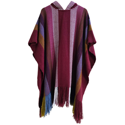 PONCHO MONTAÑA SIETE COLORES